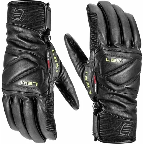 Leki WCR Venom Speed 3D Black/Ice Lemon 7,5 Skijaške rukavice