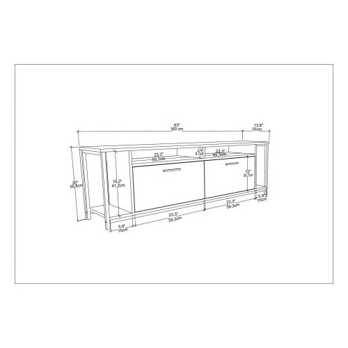 HANNAH HOME TV komoda Omar 322RTC2163 Slike