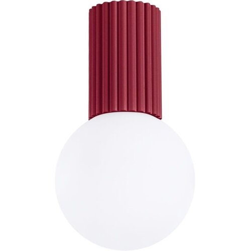 Sollux SL.1748 - Kupatilsko plafonsko svetlo HALO 1xG9/8W/230V IP44 crveno Slike
