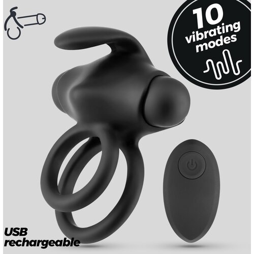 Crushious THUMPER VIBRATING DOUBLE COCKRING WITH REMOTE Slike