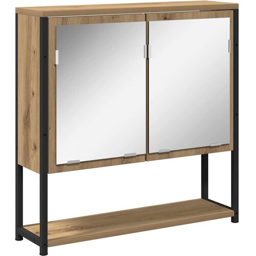  Set namje&amp;scaron;taja za kupaonicu 3 kom. Smeđa Konstruirano drvo 80 x 30 x 60 cm Slike