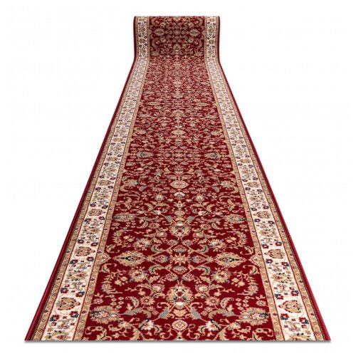 RugsX Volneni tekač NAIN Ornament, rože 144 51066 bordo / bež 80 80x1400 cm, (21995550) Cene