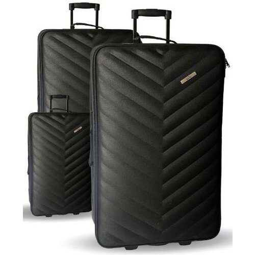 Sazio Set kofera 3/1 Doha Crna Cene