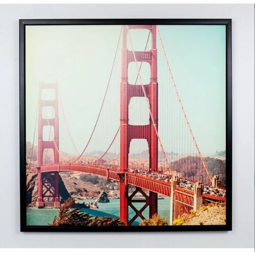 Di.Mo slika na platnu sa ramom crveni most 80x80cm Cene