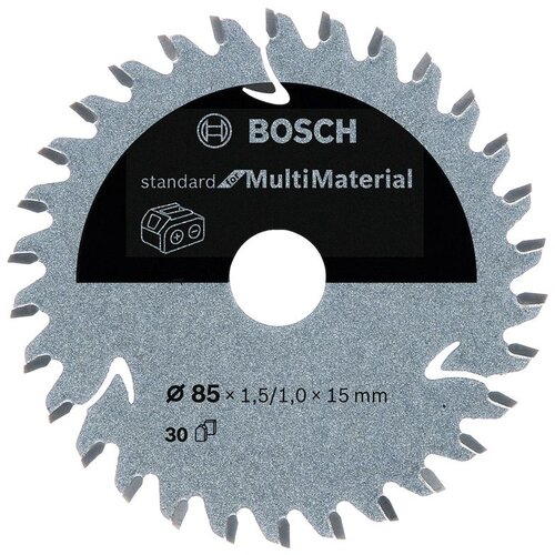 Bosch List za kružnu pilu (Promjer: 85 mm, Provrt: 15 mm, Broj zubi: 30 zubaca) Slike
