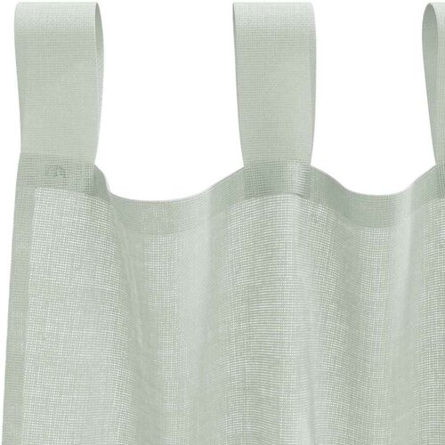 Voile zavjese s petljama 2 kom svijetlo sive 140x175 cm Slike