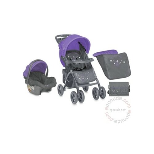Bertoni kolica Rio set Gray violet + auto-sedište Slike