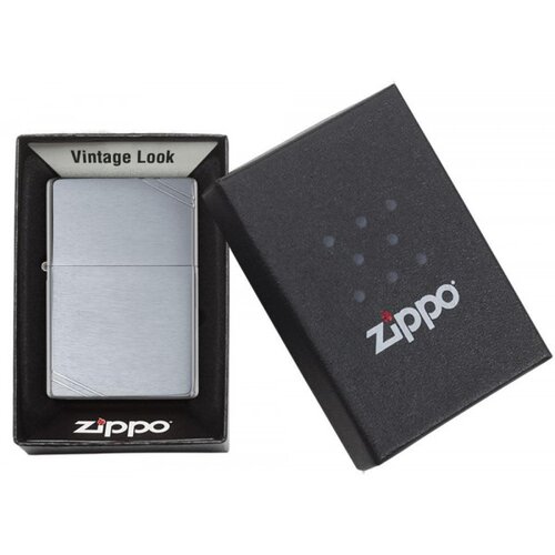 Zippo upaljač vintage brush chrom 230 Slike