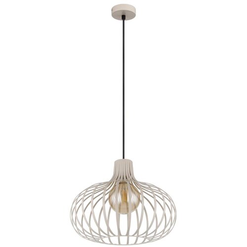 Globo 33370119 - Luster na sajli MATEO 1xE27/40W/230V bež Slike