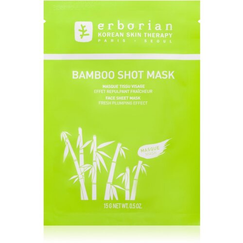 Erborian Bamboo hranjiva sheet maska s hidratantnim učinkom 15 g Cijene