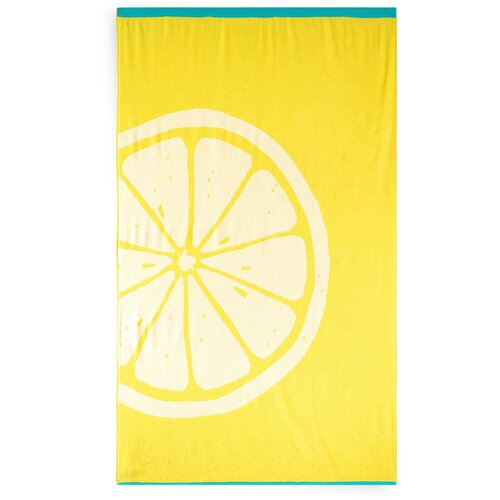 Zwoltex Unisex's Beach Towel Citron Slike