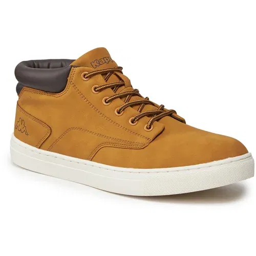 Kappa Gležnjarji Logo Finegan 381H82W Yellow Tan/Brown Dk A19