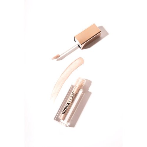 NOBEA Metal Liquid Eyeshadow tekoče senčilo za oči odtenek Moonstone #E03 4 ml Slike