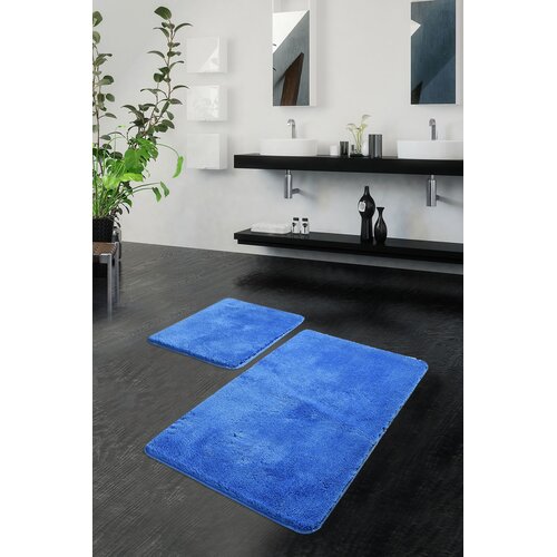 Aberto Design Set od 2 kupaonska tepiha Plava Cene
