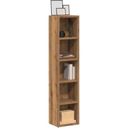  Ormarići za CD-ove 2 kom boja hrasta 21 x 16 x 93 5 cm drveni Cijene