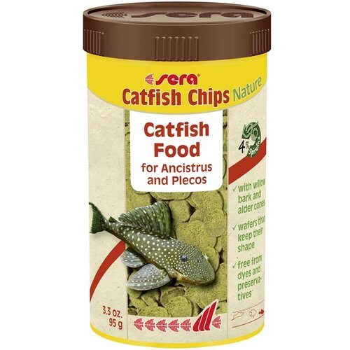 Sera catfish chips nature 100ml Slike