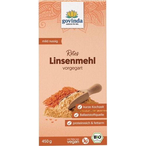 BIO moka iz rdeče leče - 450 g Slike