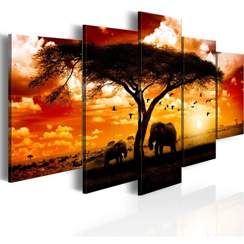  Slika - Flock of birds over the savannah 200x100 Cijene