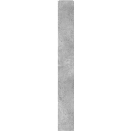  Ormarić za cipele s 4 ladice siva boja betona 80x21x163 5 cm Slike