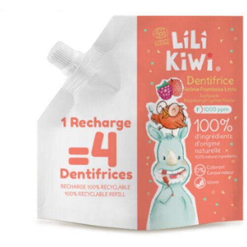  Pasta za zube s malinom i ličijem - Refill 120 ml Cijene