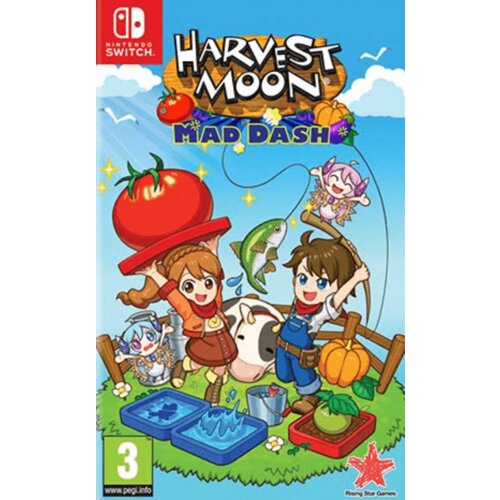  harvest moon: mad dash (switch) eshop nintendo key europe Cene