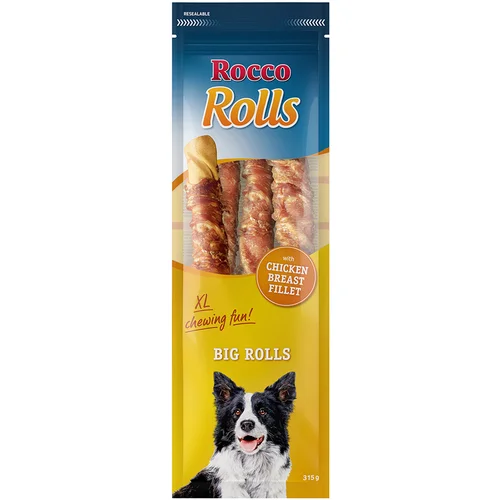 Rocco Big Rolls - S filejem piščančjih prsi 315 g