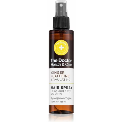 The Doctor Ginger + Caffeine Stimulating balzam brez spiranja v pršilu s kofeinom 150 ml