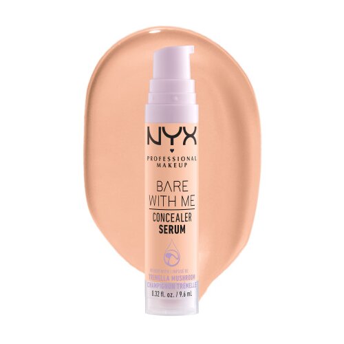 NYX Professional Makeup kremni korektor - Bare With Me Concealer Serum - Medium Vanila (BWMCCS02.5) Slike
