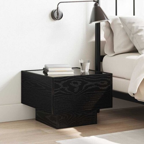  Kava Stol Crni hrast 40 x 40 x 30 cm Konstruirano drvo Cene