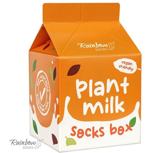 ZOOKSY/RAINBOW SOCKS socks plant milk rainbow socks Slike