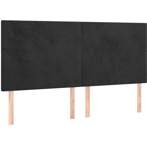  Krevet s oprugama i madracem crni 180x200 cm bar&amp;scaron;unasti Slike