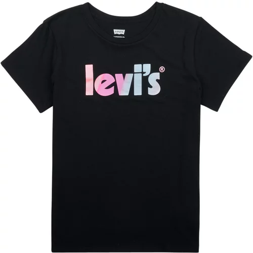 Levi's SS POSTER LOGO TEE Crna