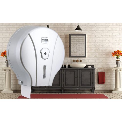Vialli dispenzer za toalet rolnu mini jumbo MJ1 metalic ( H517 ) Cene