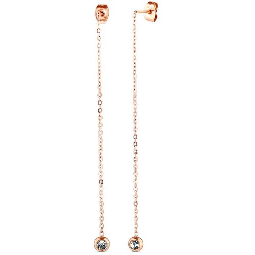 Vuch Saria Rose Gold Earrings Slike