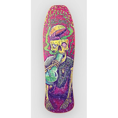 Cruzade Bongo Skull Prism Foil 9.375x31.5" Skateboard deska uni Cene