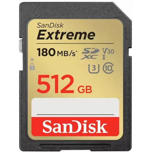 San Disk Extreme SDXC 512GB UHS-I C10 U3 V30 Slike