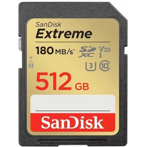 San Disk memorijska kartica sdxc 512GB extreme, 180MB/s uhs-i Class10 U3 V30 67839 Cene