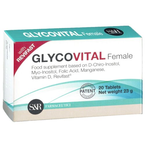 S&R Glycovital Female za sindrom policističnih jajnika, 20 tableta Cene