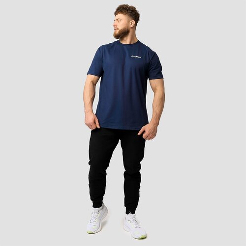 GymBeam Men&amp;lsquo;s Basic T-Shirt Navy Blue Slike