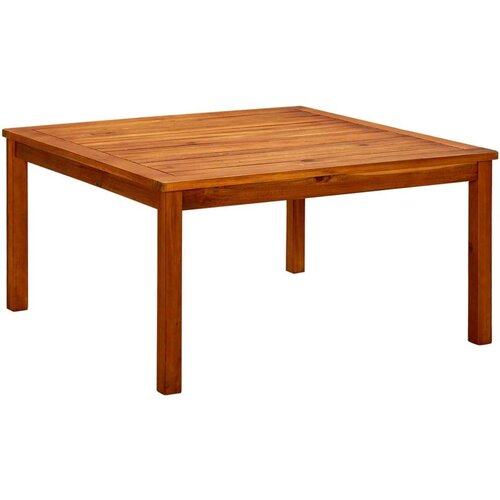 vidaXL Vrtna klubska mizica 85x85x45 cm trden akacijev les Cene