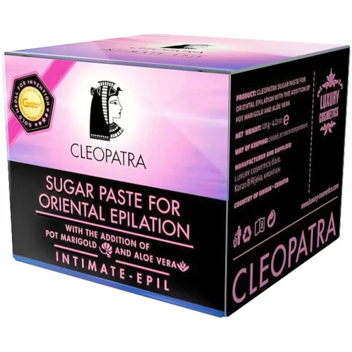 CLEOPATRA Sladkorna pasta za egipčansko depilacijo - INTIMATE EPIL 120g