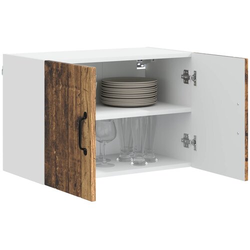 Ormar za Zid Lucca 2 pcs Staro drvo 60 x 31 x 40 cm Slike