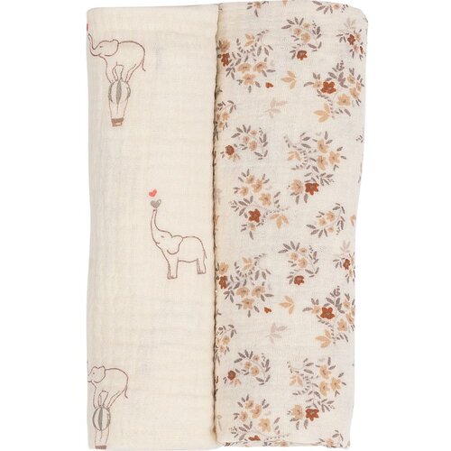 Bubaba by FreeON tetra pelena muslin 2/1 slonić beige 70x70 cm beige Slike