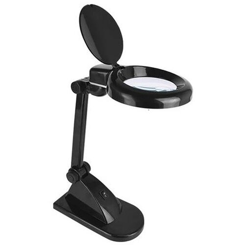  LED Stona lampa sa lupom LED/6W/230V 6500K crna Slike
