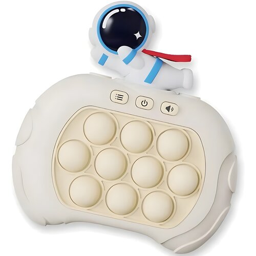 IZMAEL Igrača konzola Skill Game Astronaut (Pop It) - Bela Slike