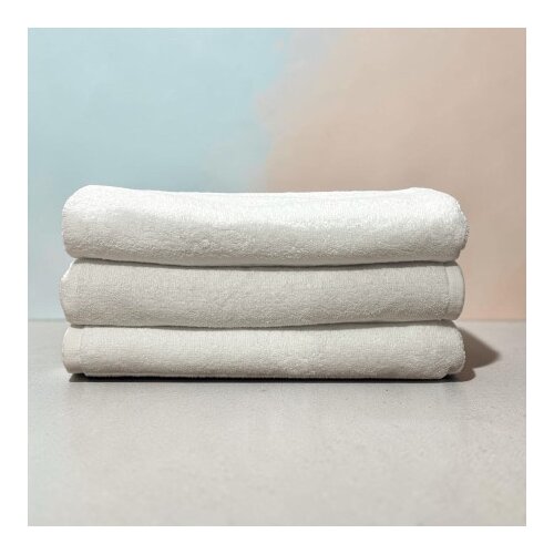  Pe&amp;scaron;kir Stock Bela boja 70x140cm C21 ( VLK000951-c21 ) Slike