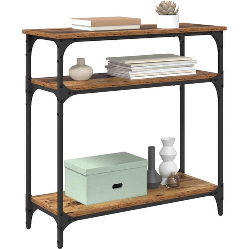  Konzolna stolica Staro drvo 75 x 29 x 75 cm Konstruirano drvo Slike