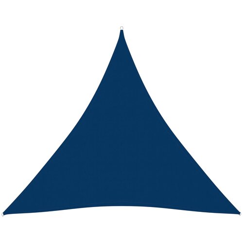 vidaXL Senčno jadro oksford blago trikotno 4,5x4,5x4,5 m modro Cene