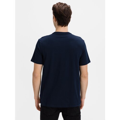 GAP Blue Men's T-Shirt Logo v-ss camo arch tee Cene