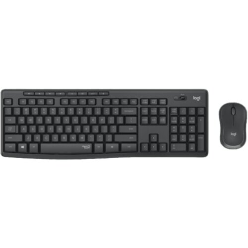 Logitech KM295 bežična tastatura + miš crna Cene